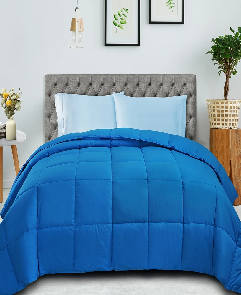 Superior All Season Down Alternative Reversible Comforter