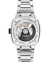 Alpina Men's Swiss Chronograph Alpiner Stainless Steel Bracelet Watch 41mm - Silver