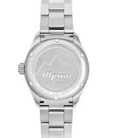 Alpina Men's Swiss Automatic Alpiner Stainless Steel Bracelet Watch 40mm - Silver