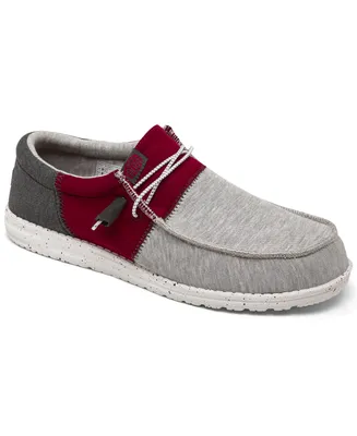 Hey Dude Men's Wally Tri Varsity Casual Moccasin Sneakers from Finish Line