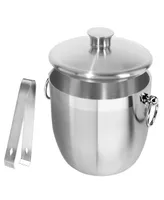 Oggi 2.8 Litre Ice Bucket with Tongs Set