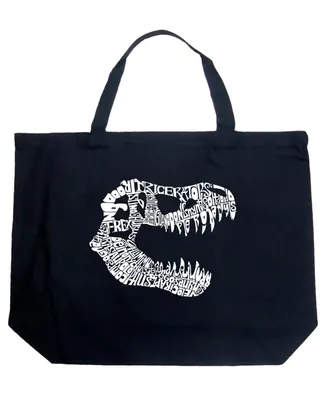 T-Rex - Large Word Art Tote Bag