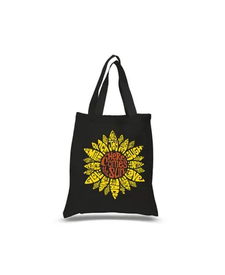 Sunflower - Small Word Art Tote Bag