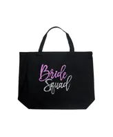 Bride Squad - Large Word Art Tote Bag