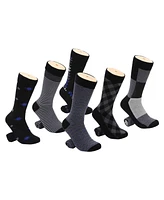 Men's Modern Collection Dress Socks 6 Pack