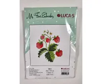 Luca-s Strawberries B015L Counted Cross-Stitch Kit - Assorted Pre