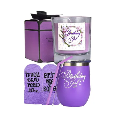 Women's Birthday Gift Box: Delightful Happy Birthday Gift Basket, Thoughtful Gift Ideas for Women, Birthday Packs, Perfect for Celebrating Special Occ