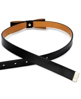 kate spade new york Women's Leather Bow Belt