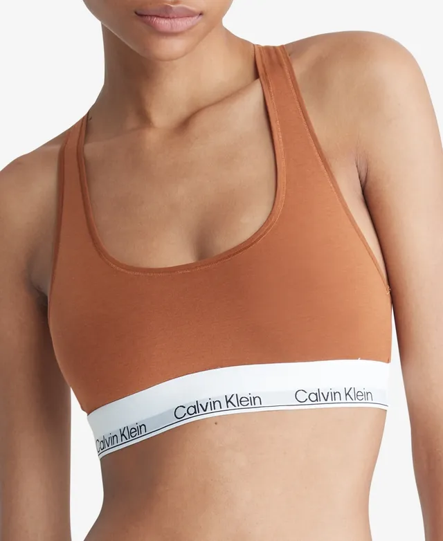 Calvin Klein Women's Modern Cotton Holiday Padded Bralette QF7781