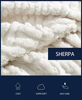 Nautica Declan Sherpa Throw, 60" x 50"