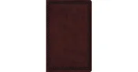 Esv Large Print Value Thinline Bible (TruTone, Mahogany, Border Design) by Crossway