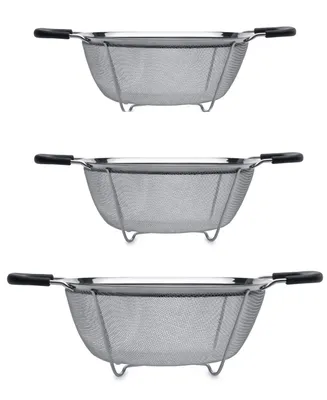 BergHOFF 3 Piece Essentials Graduated Colander Set