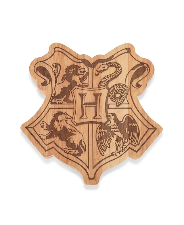 Toscana Harry Potter Hogwarts Crest Charcuterie Board with Tools