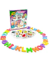 Grow 'N Up Crayola Abc Matching Magnetic Book Set