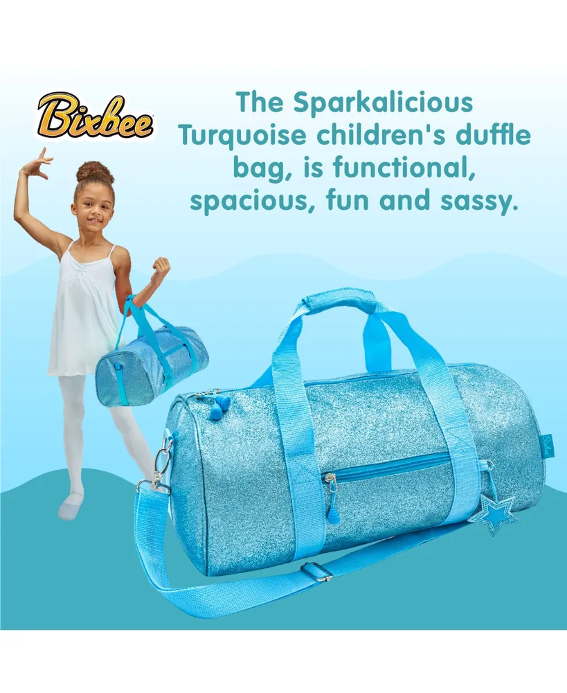 Sparkalicious Turquoise Duffle Bag