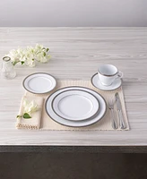 Noritake Charlotta Platinum 5 Piece Place Setting