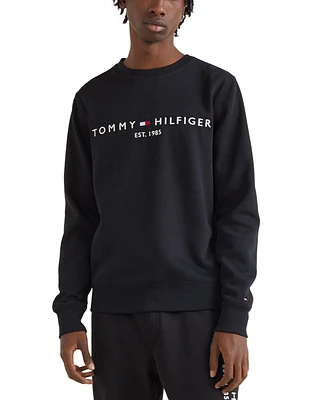 Tommy Hilfiger Men's Embroidered Logo Fleece Sweatshirt