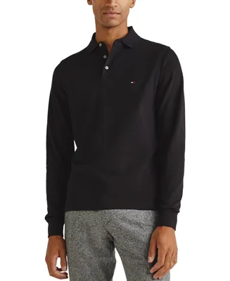 Tommy Hilfiger Men's Slim-Fit 1985 Long-Sleeve Polo Shirt