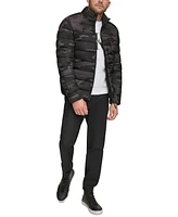 Calvin Klein Men's Quilted Infinite Stretch Water-Resistant Puffer Jacket