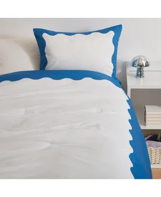 Dormify Bubble Border Comforter and Sham Set for College Dorms Comforter Set Full/Queen