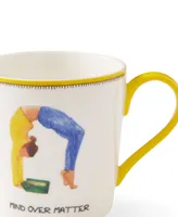 Kit Kemp for Spode Doodles Mind Over Matter Mug