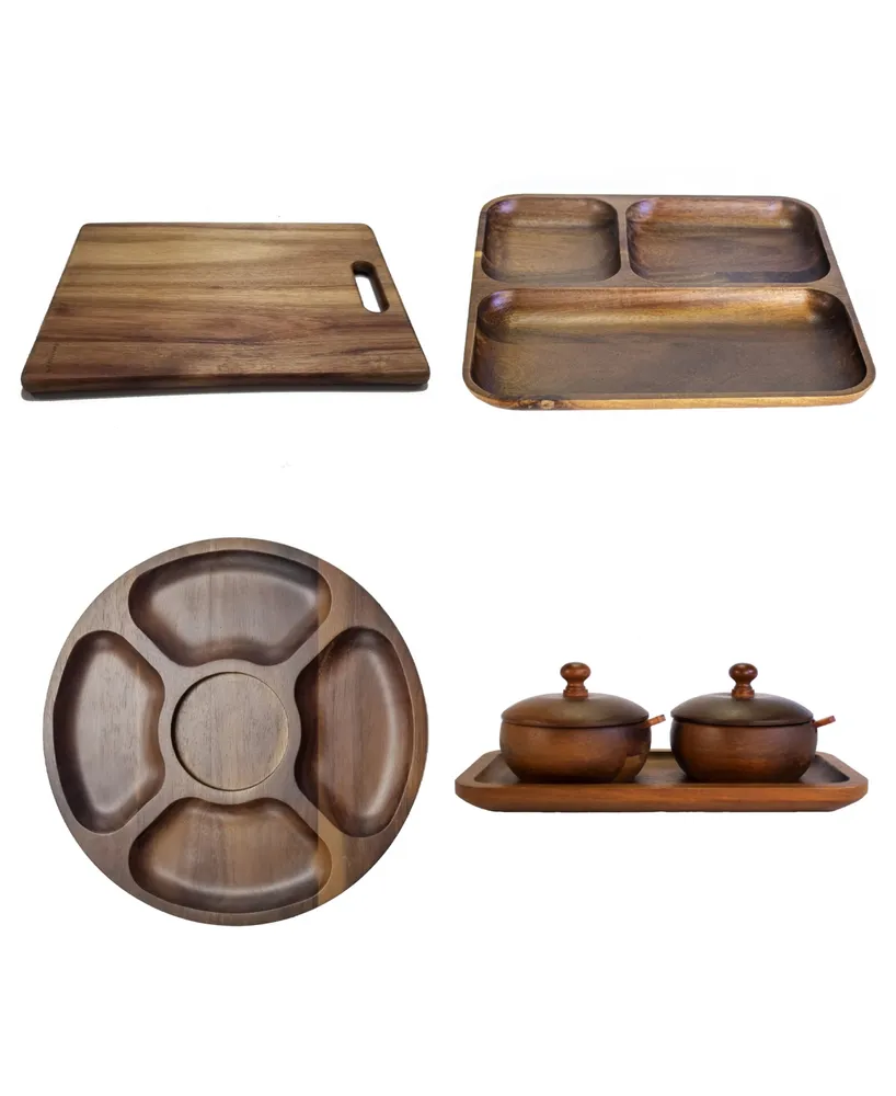 BergHOFF Acacia Wood 6 Piece Board Set