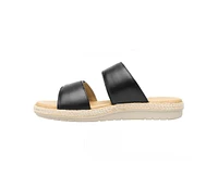 Flexi Women s Leather Two-Strap Sandals By