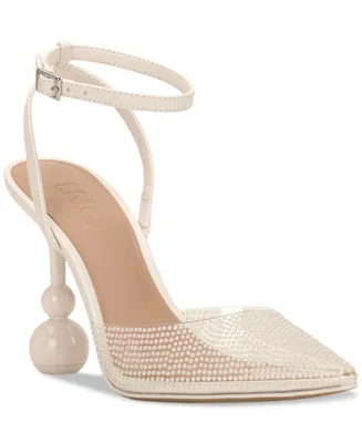 I.n.c. International Concepts Women's Rami Two-Piece Ankle-Strap Pumps, Created for Macy's