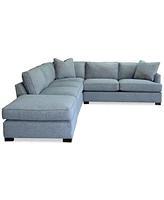 Nightford 143" 4-Pc. Fabric L Sectional, Created for Macy's