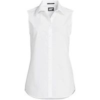 Lands' End Women's Plus No Iron Sleeveless Shirt