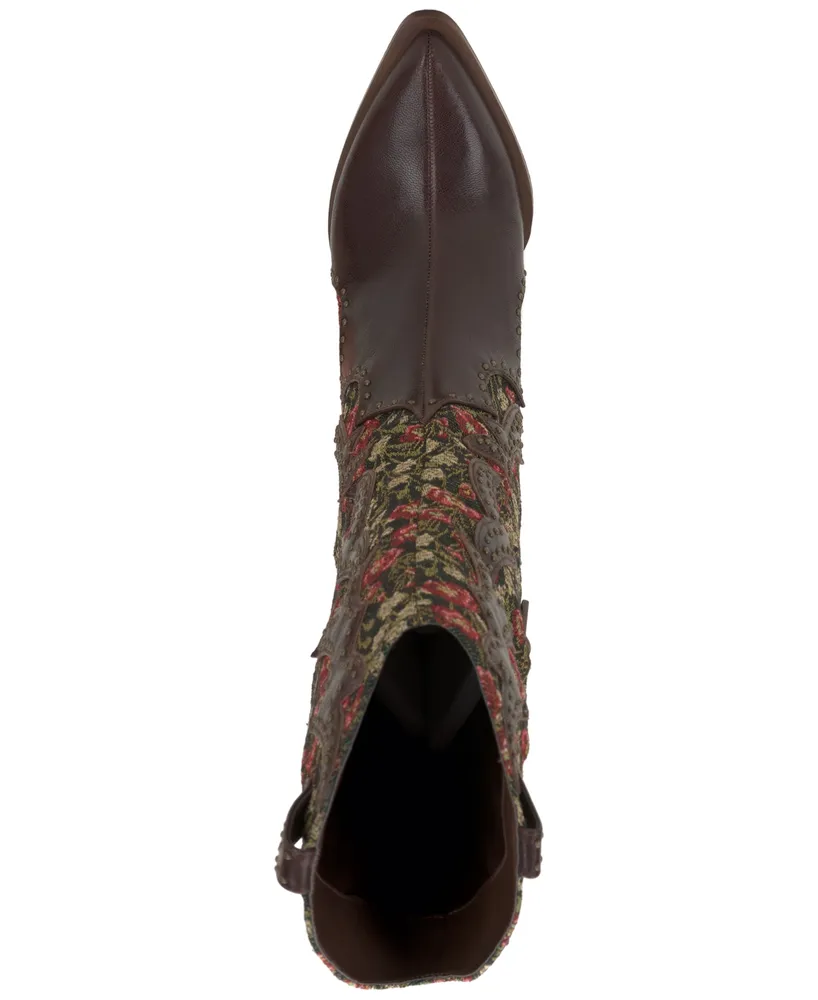 Jessica Simpson Women's Zaikes Studded Western Boots