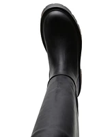 Madden Girl Crow Wide-Calf Lug-Sole Knee High Boots