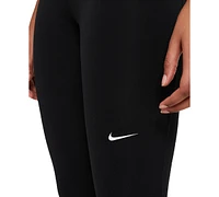 Nike Pro Women's Mid-Rise Mesh-Paneled Leggings