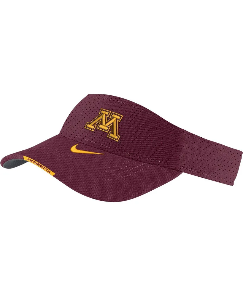 Men's Nike Maroon Minnesota Golden Gophers 2023 Sideline Performance Adjustable Visor