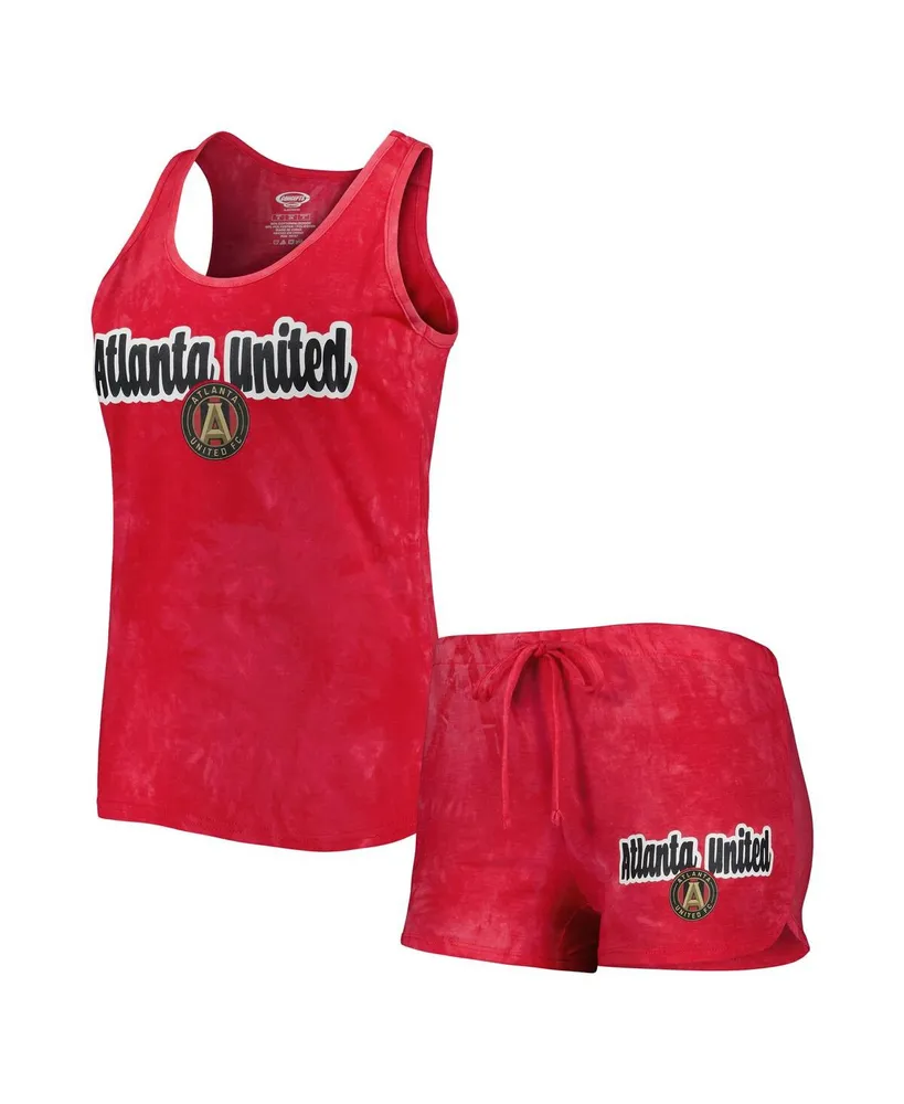 Women's Concepts Sport Red Atlanta United Fc Billboard Tank Top and Shorts Sleep Set