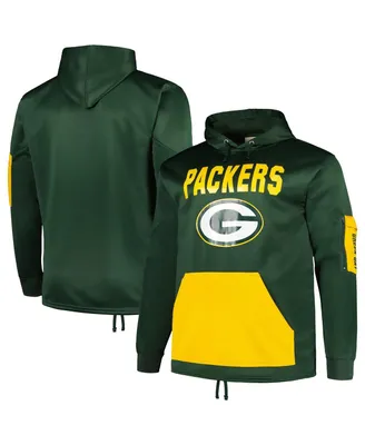 Men's Fanatics Green Bay Packers Big and Tall Pullover Hoodie