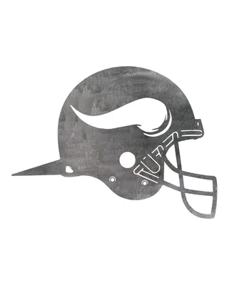 Minnesota Vikings Metal Garden Art Helmet Spike