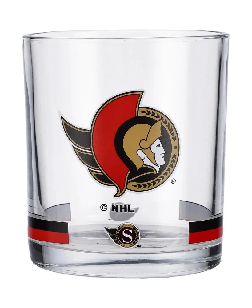 Memory Company Ottawa Senators 16 oz Acrylic Tumblers 4-Pack Set