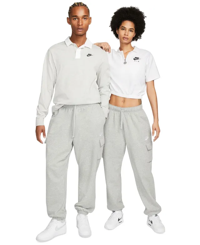 Nike Women's Sportswear Club Fleece Mid-Rise Wide-Leg Sweatpants - Macy's