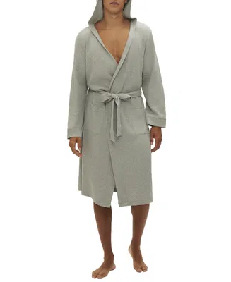 Gap Men's Hooded Waffle-Knit Robe