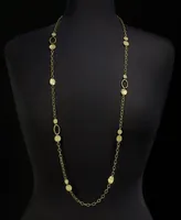 Style & Co Mixed-Metal Beaded Long Necklace, 42-1/2" + 3" extender, Created for Macy's