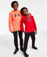 Under Armour Big Little Boys Logo T Shirt Hoodie Fleece Pants Sets Matching Outfits