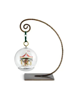 Michael Aram Merry Go Round Snow Globe Ornament