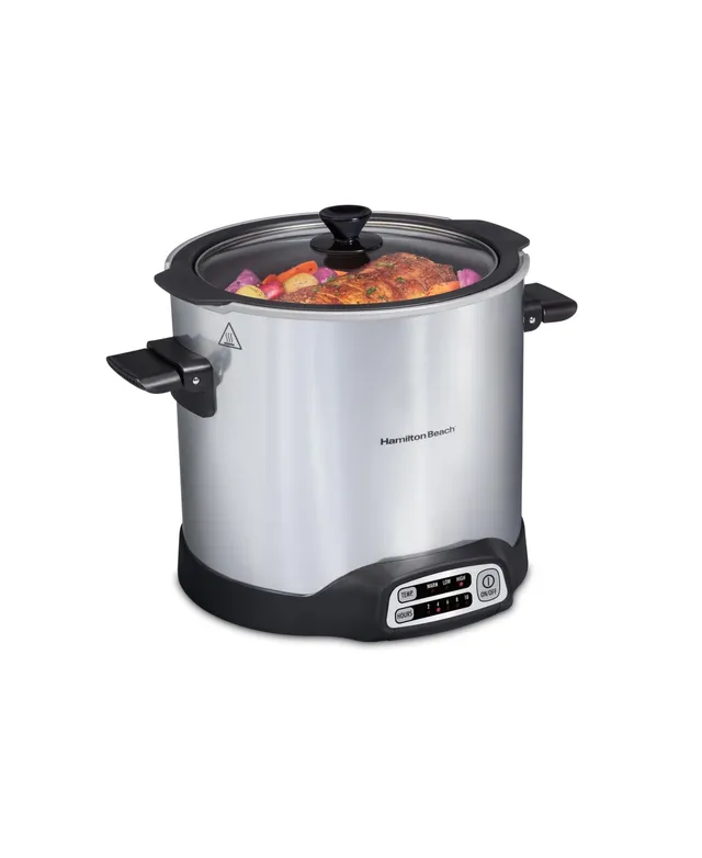 Hamilton Beach 6-Qt. Programmable Searing Slow Cooker - Macy's