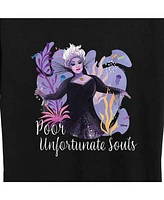Hybrid Apparel Trendy Plus Little Mermaid Ursula Graphic T-shirt