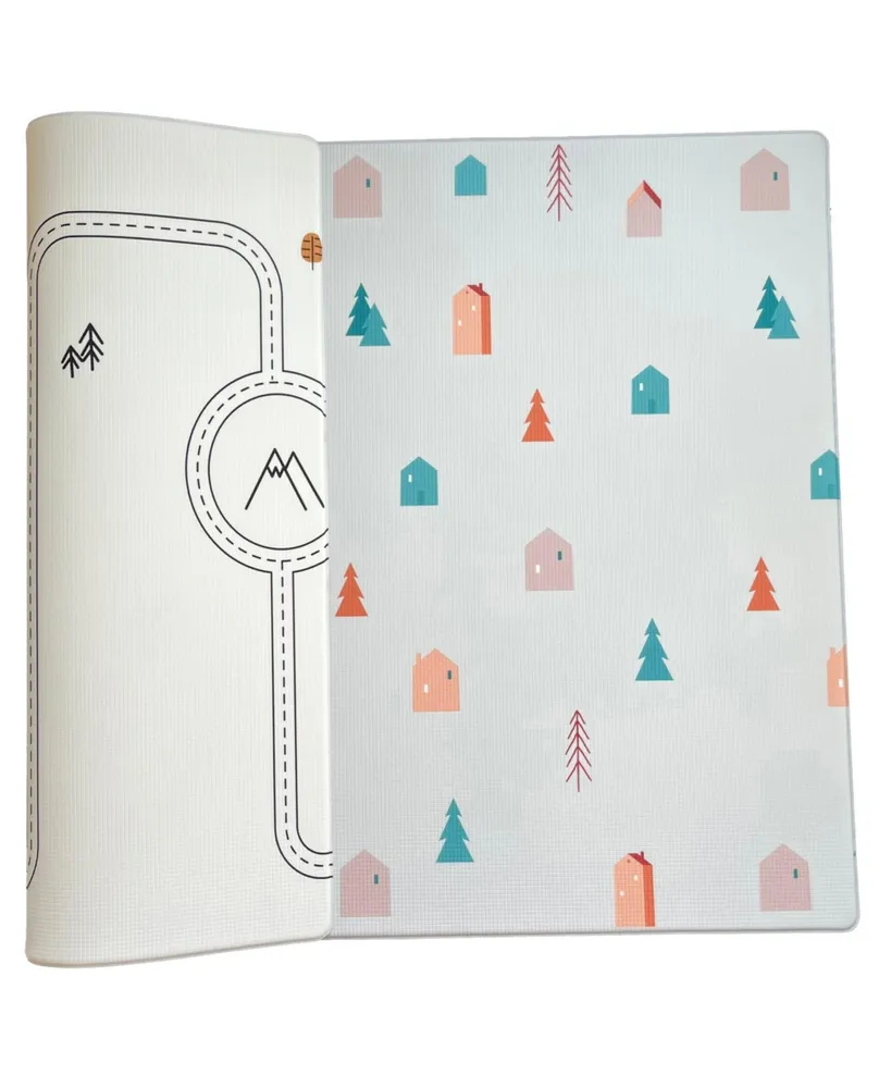 Ofie Mat, Boho town + Country road nordic, baby play mat