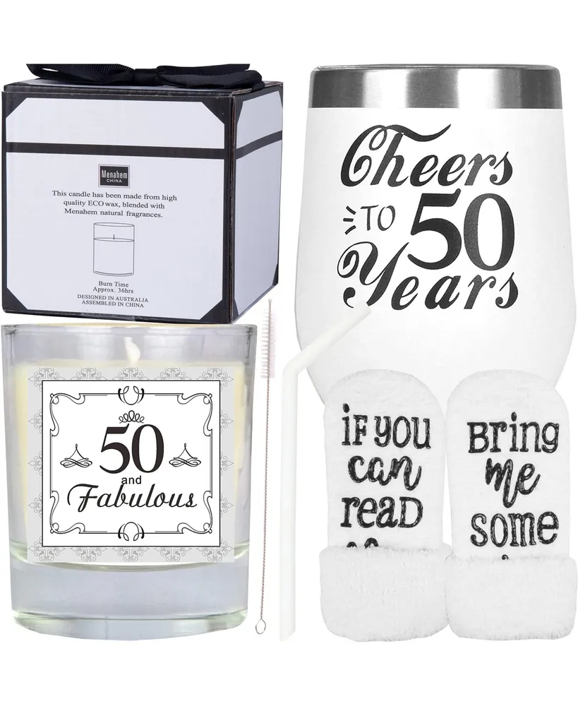 Meant2tobe 50th Birthday Gifts for Women, Turning 50 Celebration