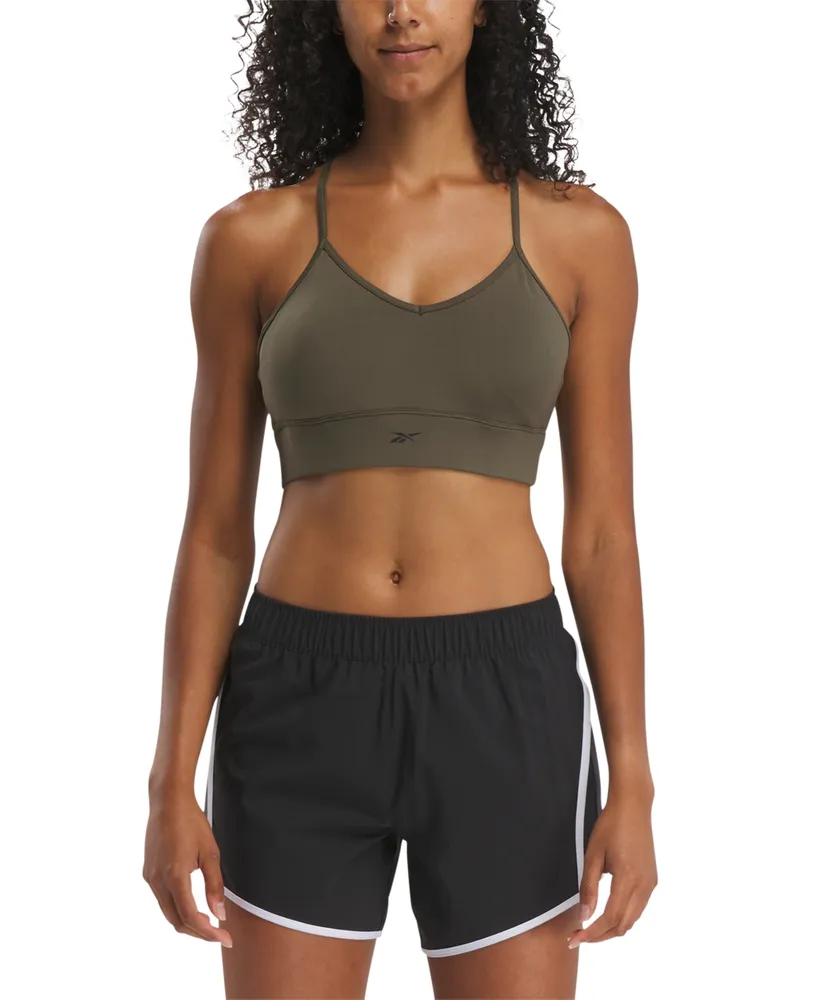 Nike Women's Pro Dri-FIT T-Back Mid-Impact Sports Bra - Macy's