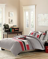 Mi Zone Pipeline Reversible 3-Pc. Comforter Set, Twin/Twin Xl