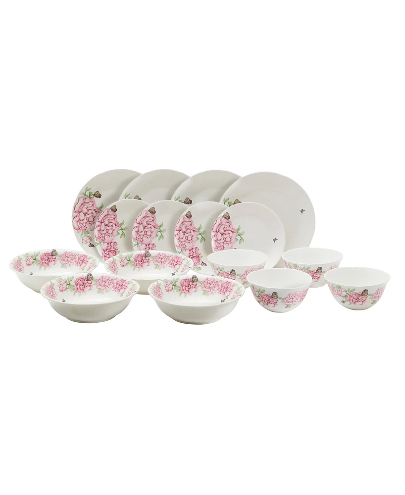 Royal Albert Miranda Kerr Everyday Friendship 16 Piece Dinnerware Set, Service for 4